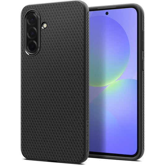 Puzdro pre Samsung Galaxy A36 A366, Spigen, Liquid Air, Matná čierna ACS09199