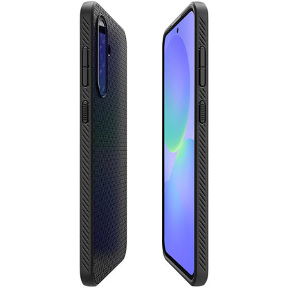 Puzdro pre Samsung Galaxy A36 A366, Spigen, Liquid Air, Matná čierna ACS09199