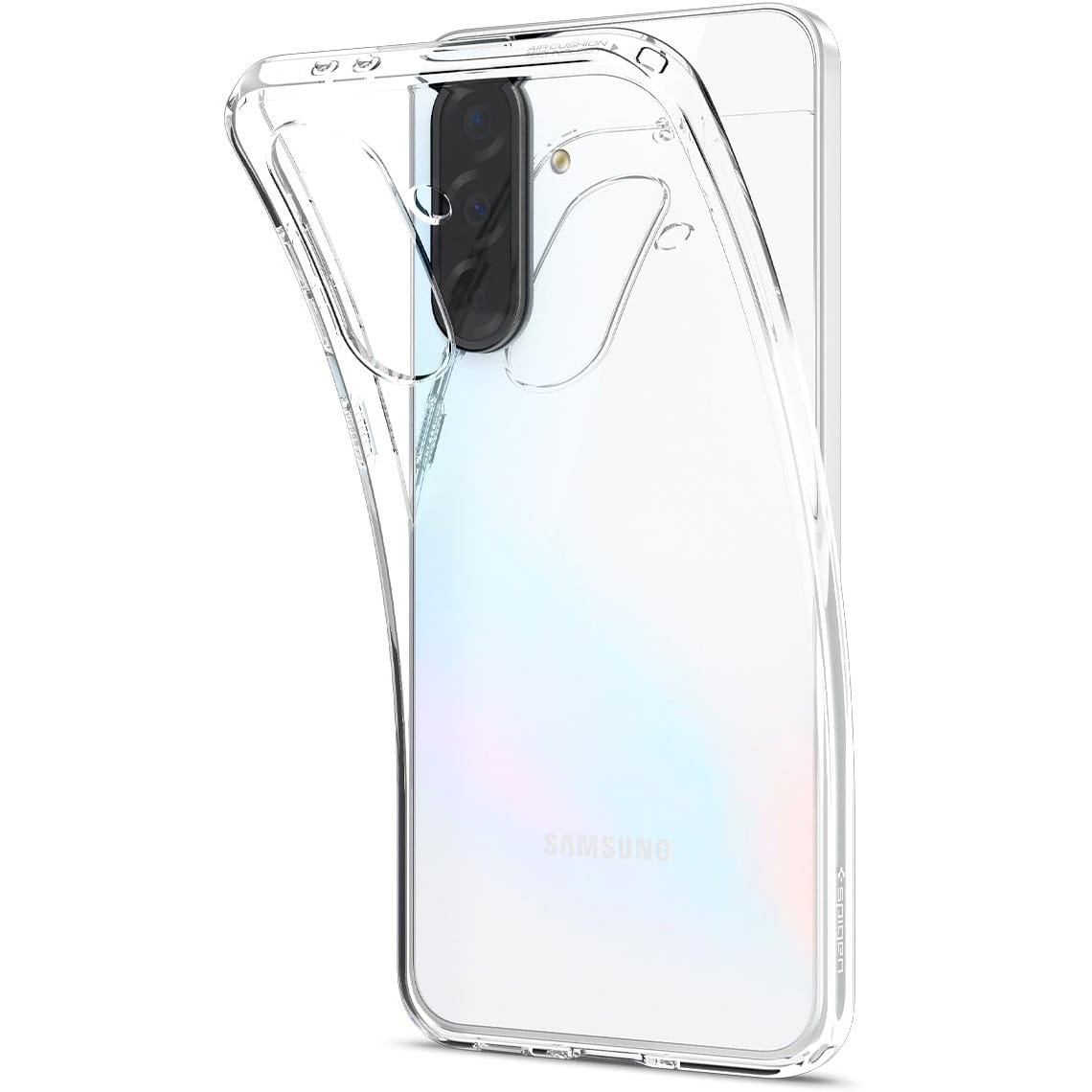 Puzdro pre Samsung Galaxy A36 A366, Spigen, Liquid Crystal, Transparentné ACS09167
