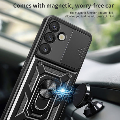 Puzdro pre Samsung Galaxy A36 A366, Techsuit, CamShield, Modré