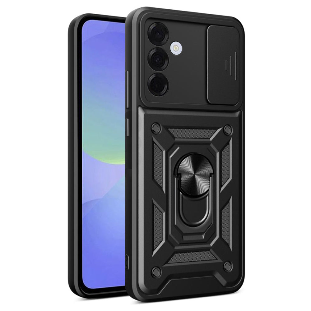 Puzdro pre Samsung Galaxy A36 A366, Techsuit, CamShield, Čierne