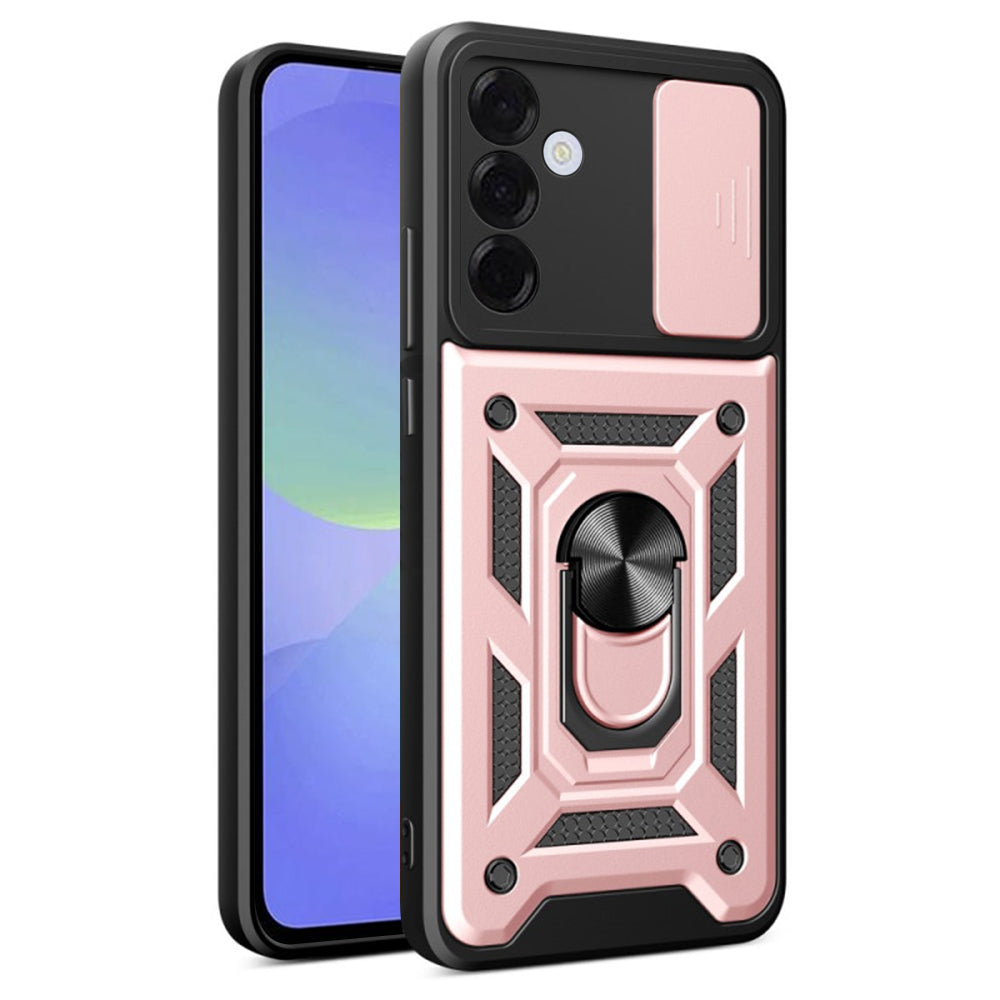 Puzdro pre Samsung Galaxy A36 A366, Techsuit, CamShield, Ružové