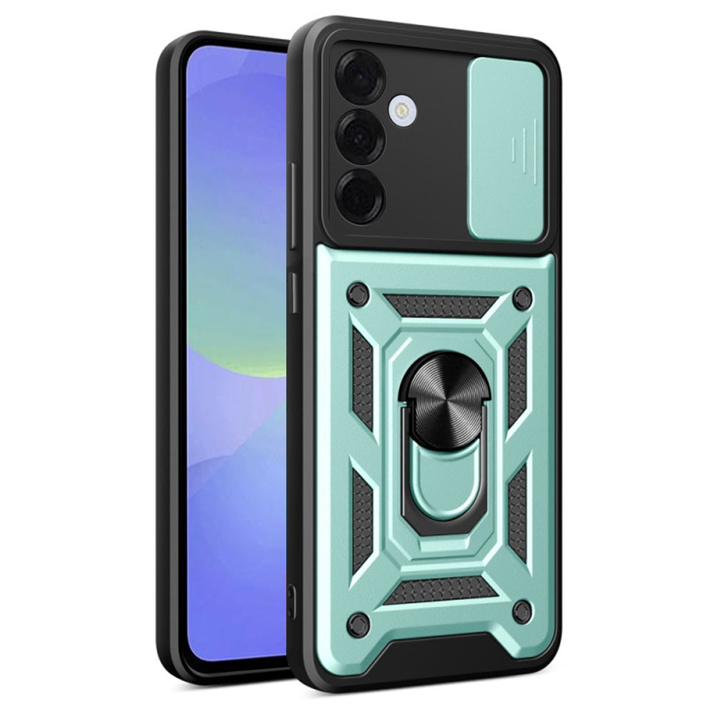Puzdro pre Samsung Galaxy A36 A366, Techsuit, CamShield, Zelené