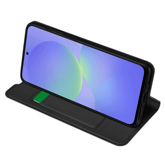 Obal na Samsung Galaxy A36 A366, Techsuit, Magskin Book, čierny