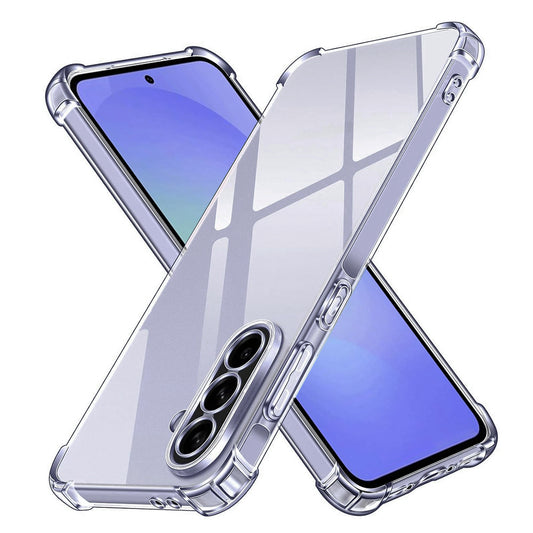 Obal na Samsung Galaxy A36 A366, Techsuit, nárazuvzdorný priehľadný, transparentný