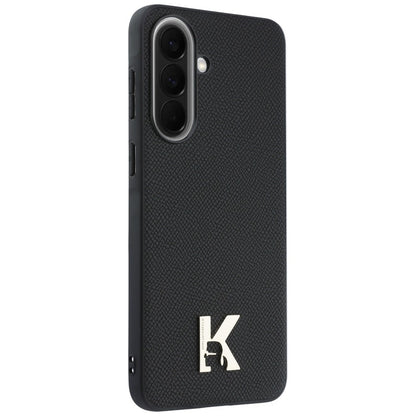 Puzdro pre Samsung Galaxy A37 5G, Karl Lagerfeld, Karl Head Logo, čierne