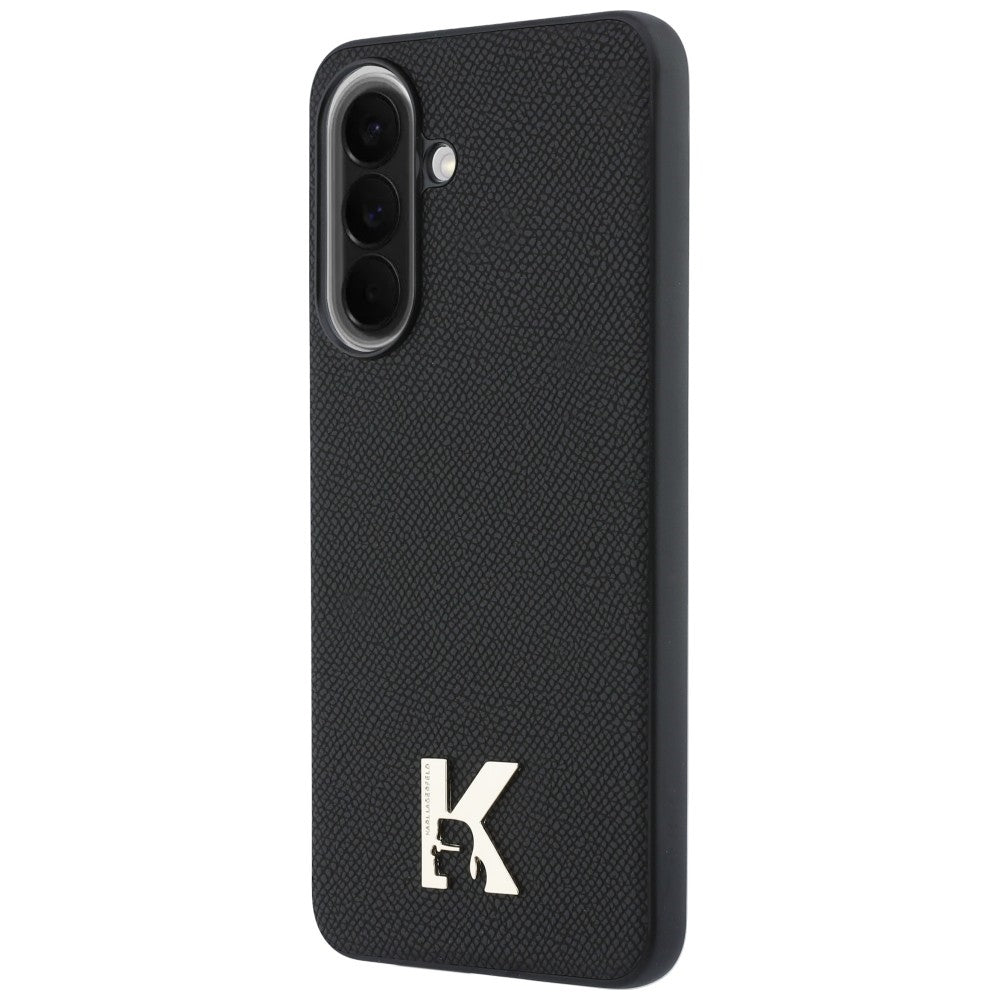 Puzdro pre Samsung Galaxy A37 5G, Karl Lagerfeld, Karl Head Logo, čierne