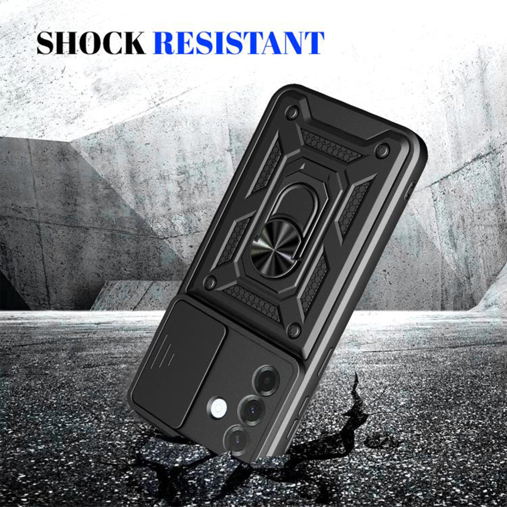 Puzdro pre Samsung Galaxy A37 5G, Techsuit, CamShield, Modrá