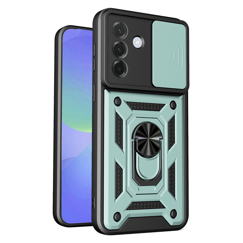 Puzdro pre Samsung Galaxy A37 5G, Techsuit, CamShield, Zelené