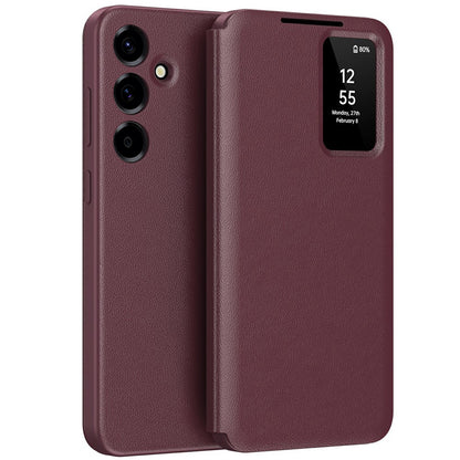 Puzdro pre Samsung Galaxy A37 5G, Techsuit, SmartView, Červené