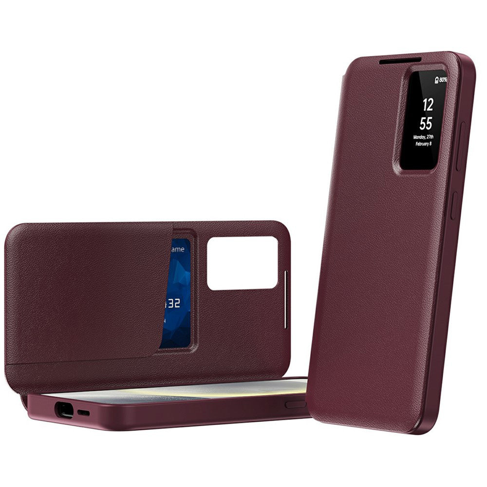 Puzdro pre Samsung Galaxy A37 5G, Techsuit, SmartView, Červené