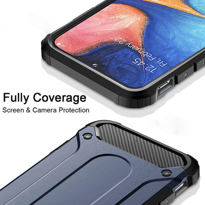 Puzdro pre Samsung Galaxy A40 A405, Techsuit, Hybrid Armor, Čierne