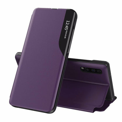 Puzdro pre Samsung Galaxy A50s A507 / A30s A307 / A50 A505, Techsuit, eFold, Fialová