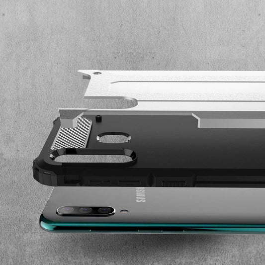 Puzdro pre Samsung Galaxy A50s A507 / A30s A307 / A50 A505, Techsuit, Hybrid Armor, Čierne