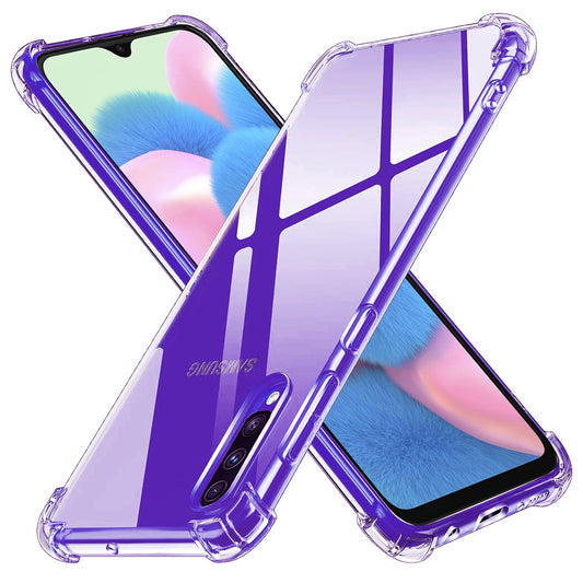 Puzdro pre Samsung Galaxy A50s A507 / A30s A307 / A50 A505, Techsuit, Odolné proti nárazom, Priehľadné