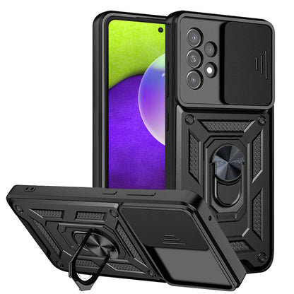 Puzdro pre Samsung Galaxy A52s 5G A528 / A52 5G A526 / A52 A525, Techsuit, CamShield, Čierne