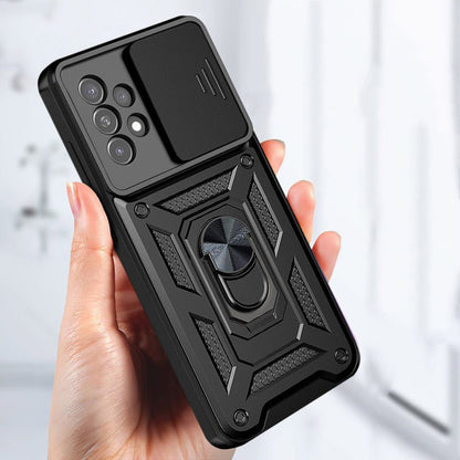 Puzdro pre Samsung Galaxy A52s 5G A528 / A52 5G A526 / A52 A525, Techsuit, CamShield, Čierne