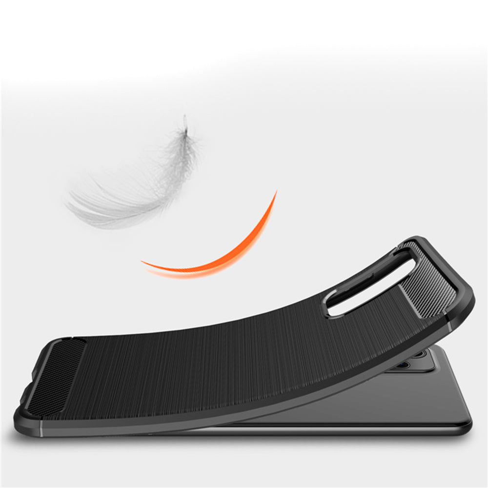 Puzdro pre Samsung Galaxy A52s 5G A528 / A52 5G A526 / A52 A525, Techsuit, Karbón, Čierna