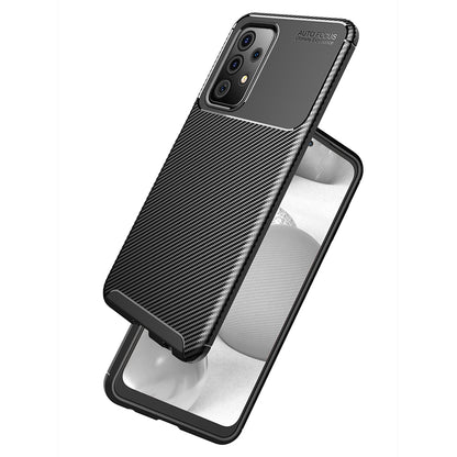 Puzdro pre Samsung Galaxy A52s 5G A528 / A52 5G A526 / A52 A525, Techsuit, CarbonFiber, Čierne