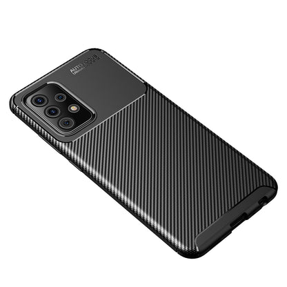 Puzdro pre Samsung Galaxy A52s 5G A528 / A52 5G A526 / A52 A525, Techsuit, CarbonFiber, Čierne