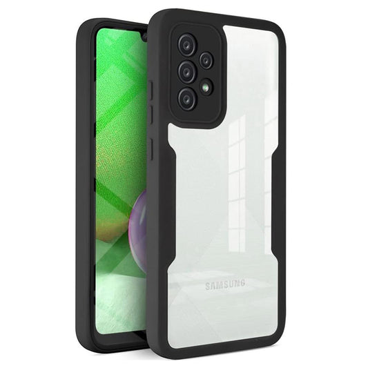Puzdro pre Samsung Galaxy A52s 5G A528 / A52 5G A526 / A52 A525, Techsuit, ColorVerse 360, Čierna