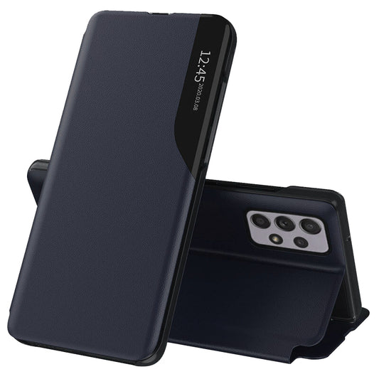 Puzdro pre Samsung Galaxy A52s 5G A528 / A52 5G A526 / A52 A525, Techsuit, eFold, Tmavomodrá