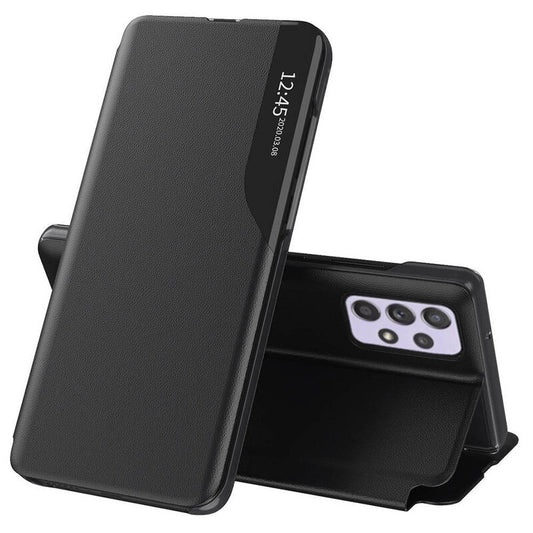 Puzdro pre Samsung Galaxy A52s 5G A528 / A52 5G A526 / A52 A525, Techsuit, eFold, Čierna