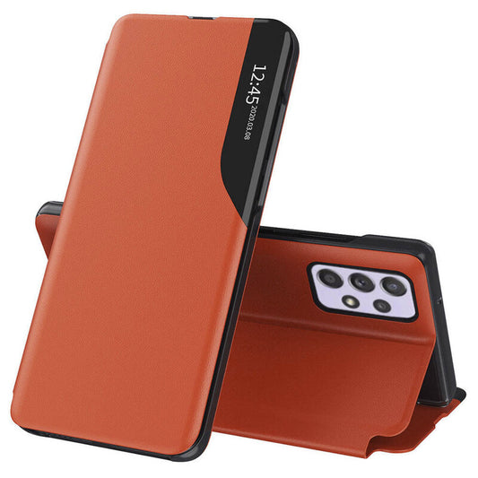 Puzdro pre Samsung Galaxy A52s 5G A528 / A52 5G A526 / A52 A525, Techsuit, eFold, Oranžové