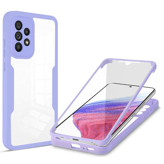 Puzdro pre Samsung Galaxy A53 5G A536, Techsuit, ColorVerse 360, Fialová