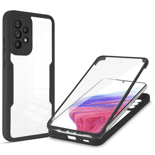 Puzdro pre Samsung Galaxy A53 5G A536, Techsuit, ColorVerse 360, Čierne