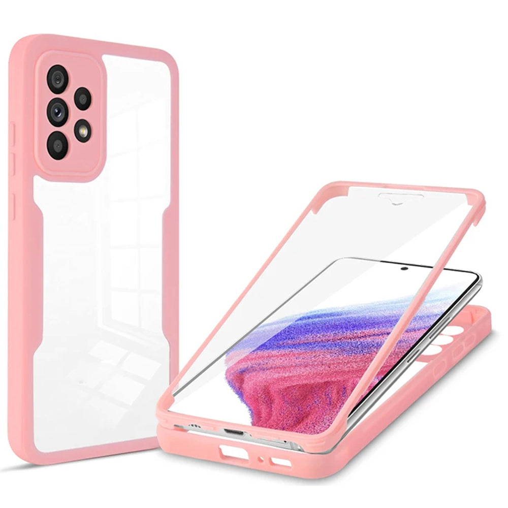 Puzdro pre Samsung Galaxy A53 5G A536, Techsuit, ColorVerse 360, Ružové