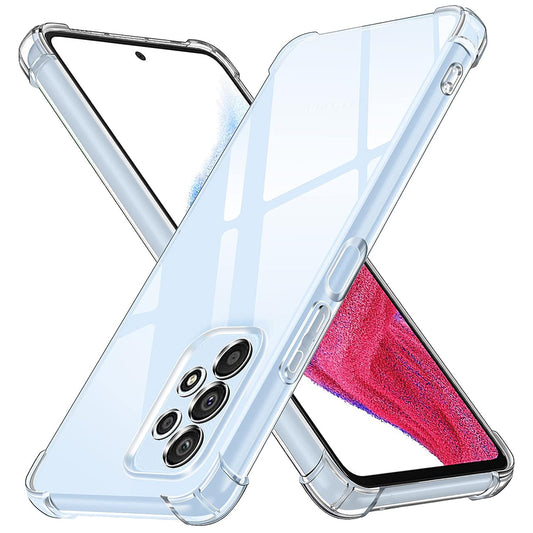 Obal na Samsung Galaxy A53 5G A536, Techsuit, nárazuvzdorný priehľadný, transparentný