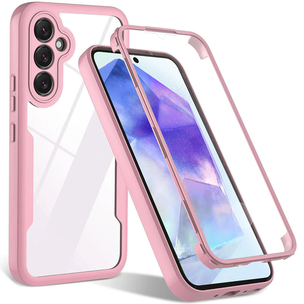 Puzdro pre Samsung Galaxy A54 A546, Techsuit, ColorVerse 360, Ružové