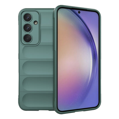 Puzdro pre Samsung Galaxy A54 A546, Techsuit, Magic Shield, Zelené