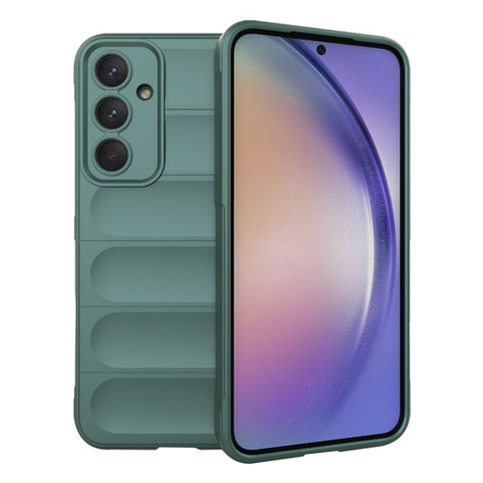 Puzdro pre Samsung Galaxy A54 A546, Techsuit, Magic Shield, Zelené
