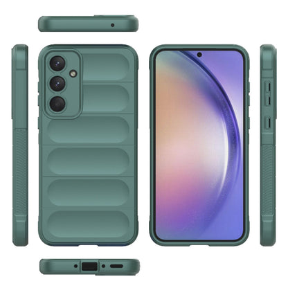 Puzdro pre Samsung Galaxy A54 A546, Techsuit, Magic Shield, Zelené