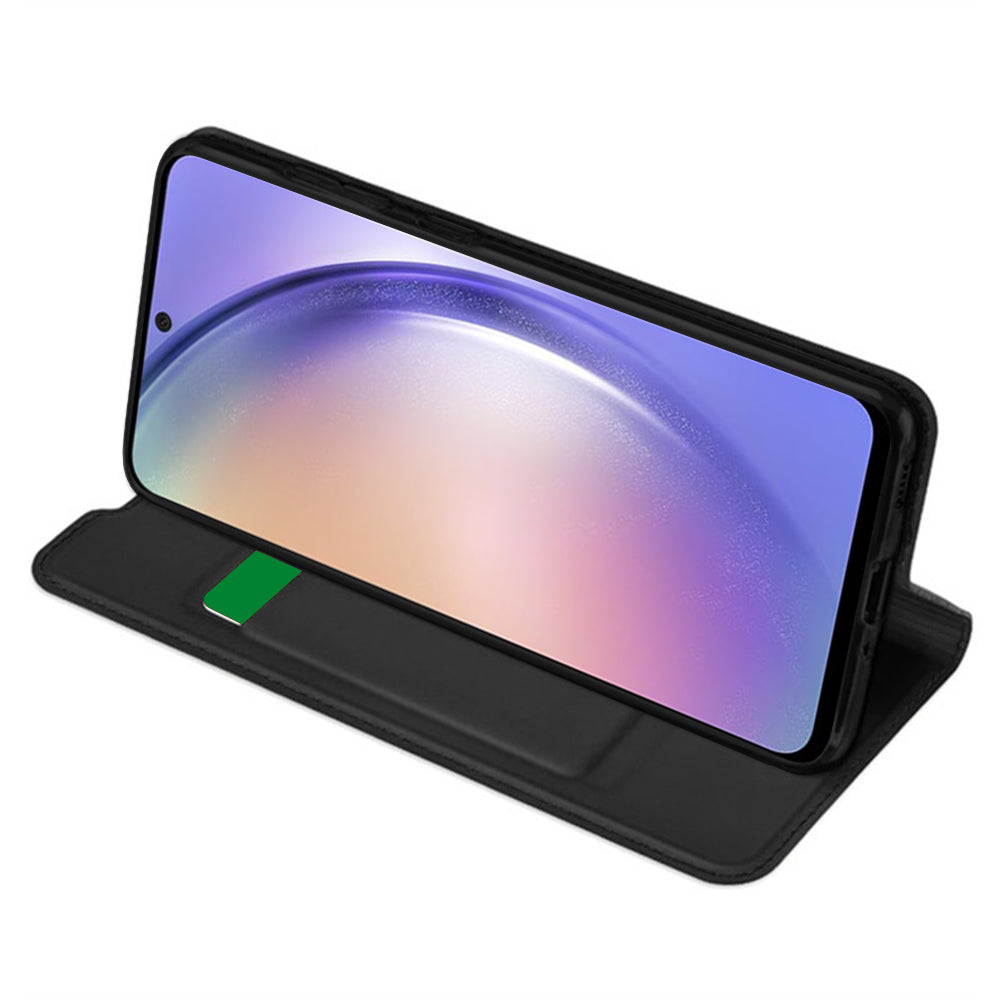 Puzdro pre Samsung Galaxy A54 A546, Techsuit, Magskin Book, Čierne