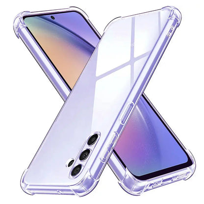 Obal na Samsung Galaxy A54 A546, Techsuit, nárazuvzdorný priehľadný, transparentný