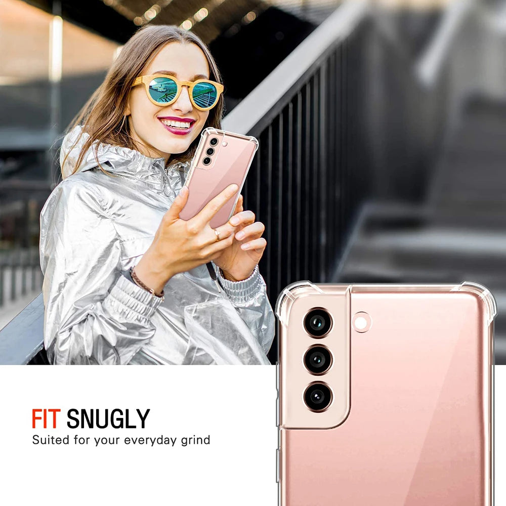 Obal na Samsung Galaxy A54 A546, Techsuit, nárazuvzdorný priehľadný, transparentný