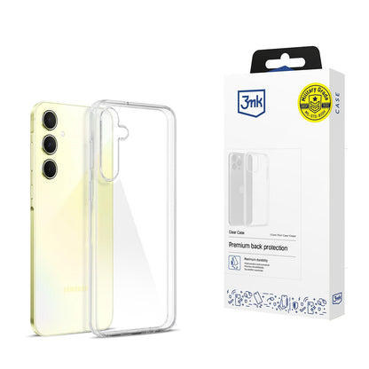 Puzdro pre Samsung Galaxy A55 5G A556, 3MK, Clear, Priehľadné