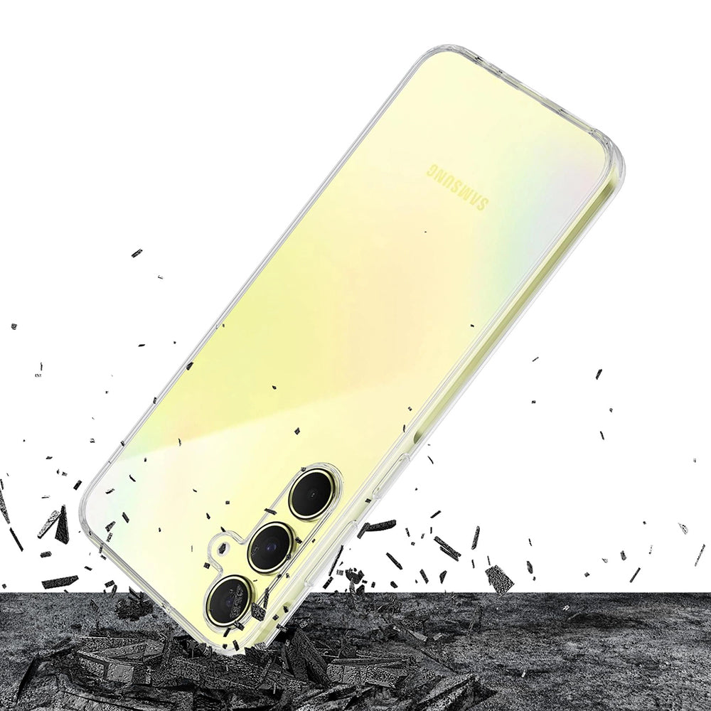 Puzdro pre Samsung Galaxy A55 5G A556, 3MK, Clear, Priehľadné