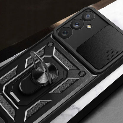 Puzdro pre Samsung Galaxy A55 5G A556, Techsuit, CamShield, Čierne