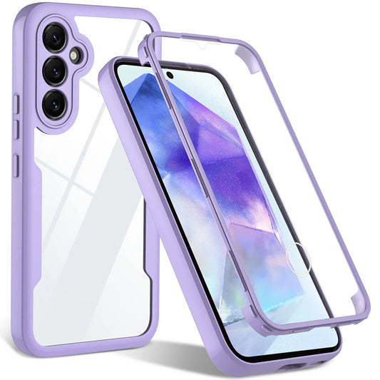 Puzdro pre Samsung Galaxy A55 5G A556, Techsuit, ColorVerse 360, Fialová