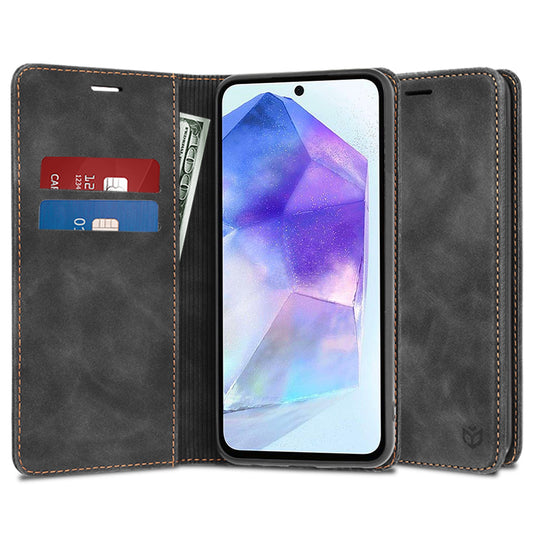 Obal na Samsung Galaxy A55 5G A556, Techsuit, Confy, čierny