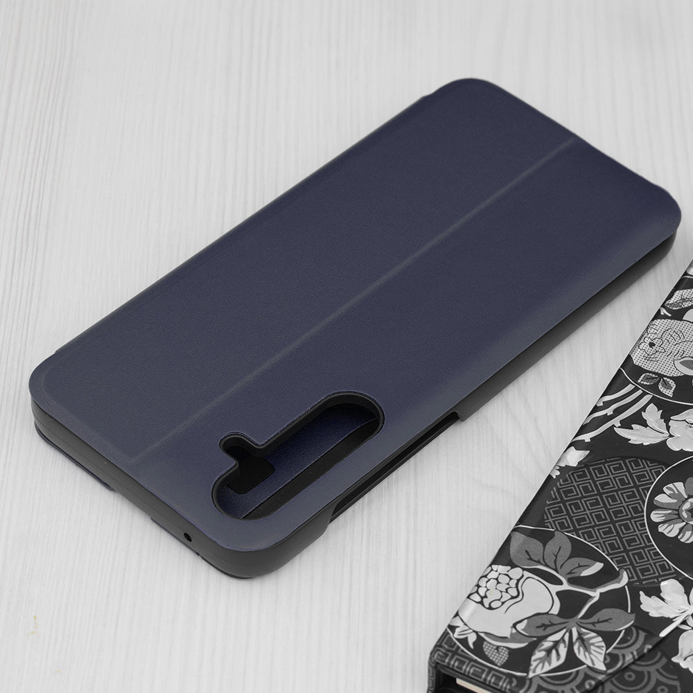 Puzdro pre Samsung Galaxy A55 5G A556, Techsuit, eFold, Tmavomodrá