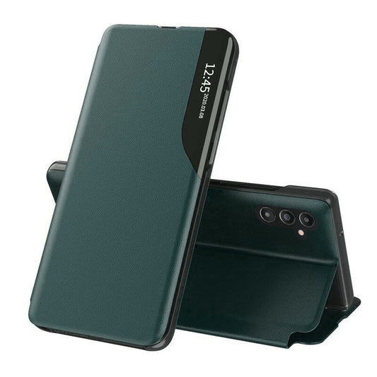 Puzdro pre Samsung Galaxy A55 5G A556, Techsuit, eFold, Zelené