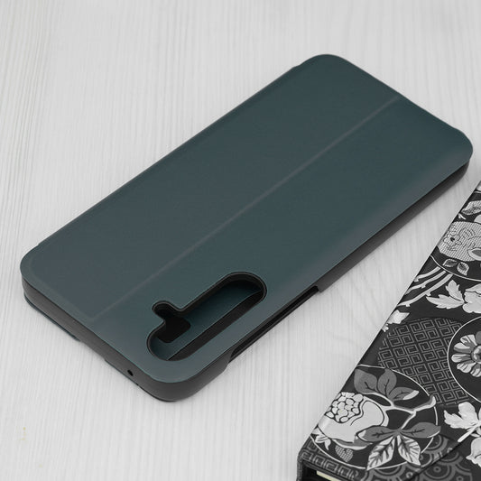 Puzdro pre Samsung Galaxy A55 5G A556, Techsuit, eFold, Zelené