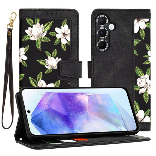 Puzdro pre Samsung Galaxy A55 5G A556, Techsuit, FlipCraft, Čierne