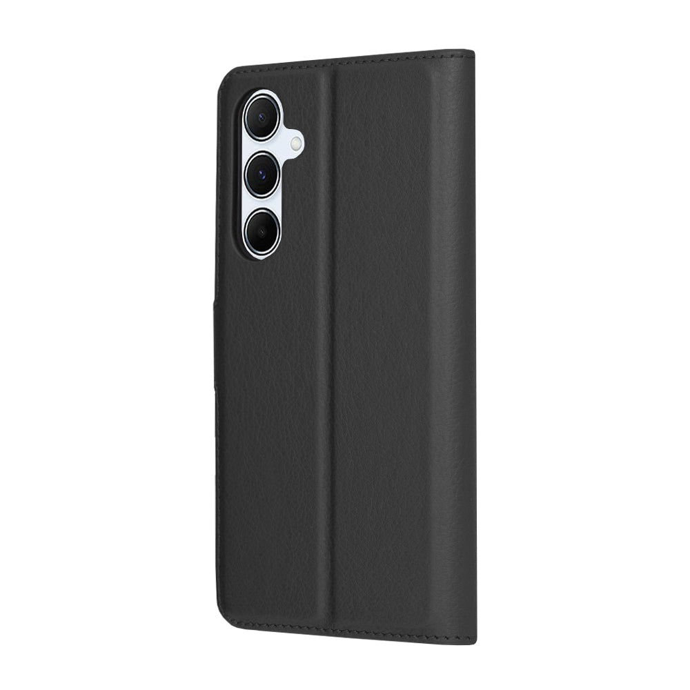 Puzdro pre Samsung Galaxy A55 5G A556, Techsuit, kožené folio, čierne