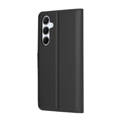 Puzdro pre Samsung Galaxy A55 5G A556, Techsuit, kožené folio, čierne